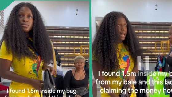 "You bought a bag not dollars": Businesswoman and buyer clash over who owns $1,000 found in bag