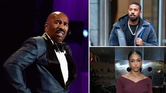 Steve Harvey trends after Lori Harvey & Michael B. Jordan's breakup: "His daughter didn't follow his relationship advice"