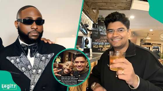 Can one meeting change a life?: Davido shares emotional note from Indian man whose life changed after they met