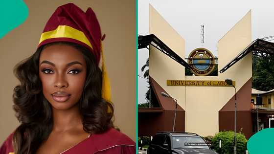 Lady graduates from UNILAG 10 years after finishing secondary school, shares painful experience