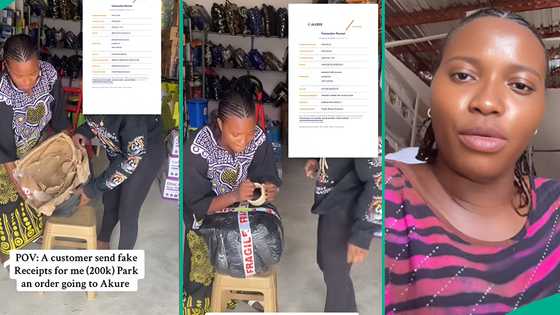 Businesswoman receives fake N200,000 transfer receipt from customer, packages stones as her order