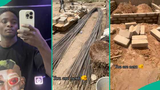 Nigerian man who started foundation for his building celebrates on social media, people react