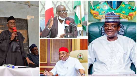 Comprehensive list of APC, PDP guber candidates placed side by side across Nigerian states