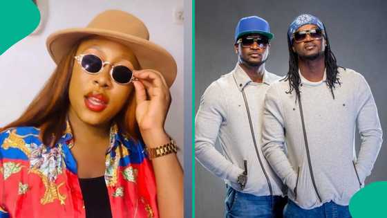 Cynthia Morgan spills messy details about P-Square and Jude Okoye: "Na she know wetin her eyes see"