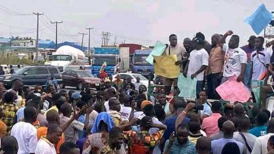 Security Operatives Deployed as Students Stage Protest in Abuja Airport, Kaduna Highway Over ASUU Strike