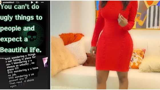 Life is not Nollywood film: Reactions as Annie Idibia says those who do ugly things can’t live beautiful lives