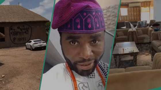 "This is massive": Ibrahim Chatta shares interior of his thatched house with over 4 ACs and more