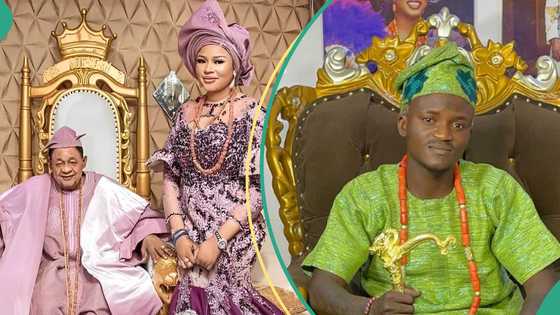 Portable: Friends advise Queen Dami as she returns from hospital after reportedly fainting