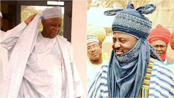 Hotunan ziyarar Janar Ali Gusau ga mai martaba Sarkin Kano