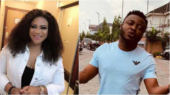 I'm under the influence of Alcohol - MC Galaxy says as he shades Etinosa in live video with Nkechi Blessing