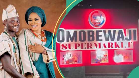 Portable’s wife Bewaji names new supermarket after herself, dances in video: “Zazu go soon close am”