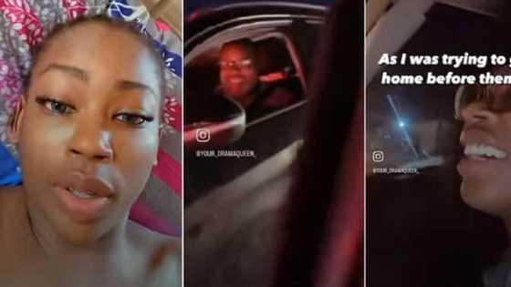 Ali Ya Ga Ali: Bidiyon Yadda Budurwa Ta Yi Kicibis Da Iyayenta a “Go Slow” Tana Gaggawa Ta Koma Gida Don Ta Yi Dare a Waje