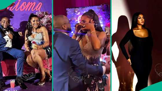 Chioma's 30th: Moment Davido's wife shed happy tears as she entered her surprise party trends