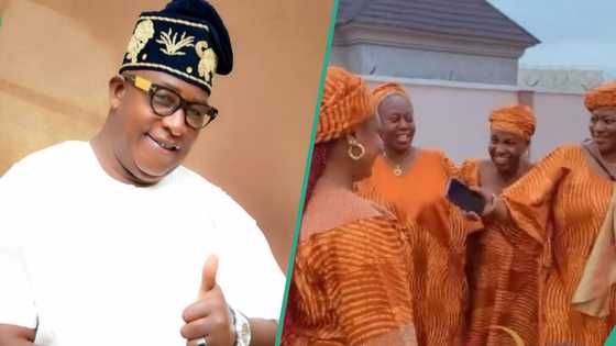 Sallah: "Ur husband will not marry another woman," Oga Bello prays for daughters-in-law, they react