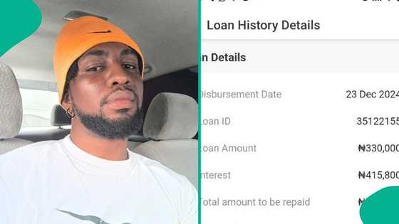 "This is crazy": Man shows how much loan app asked him to repay for borrowing N330k in December 2024