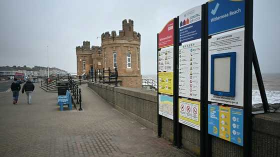 Ships still on fire after North Sea crash