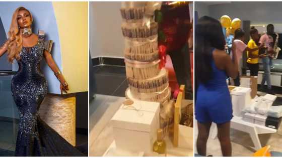 BBNaija: Sweet moment ex-Shine Ya eyes housemate Peace was surprised by fans on her birthday