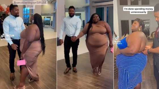"I deserve love": Plus-sized woman with fine shape catwalks sweetly with man, video melts hearts