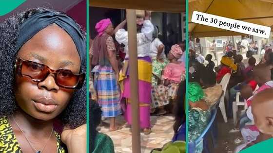Nigerian mum invites crowd to son's wedding despite his request for no more than 30, video trends