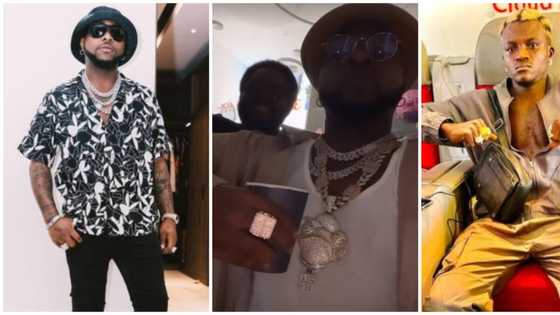 Zazu Zeh: Singer Davido Poses like Portable in Hilarious New Video