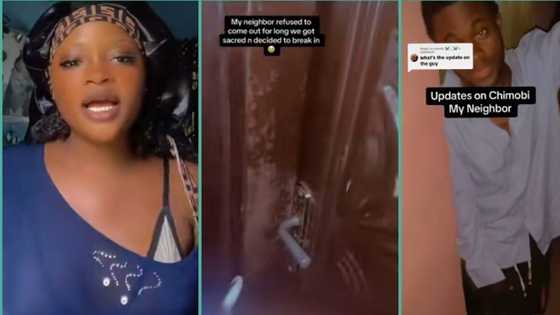 "He didn't come out for long": Neighbours break into bike rider's house to check on him, video trends