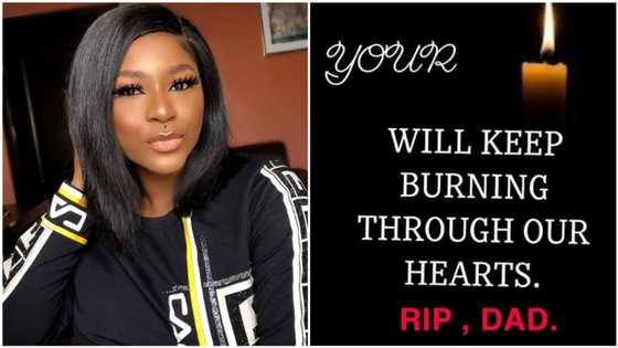 I'm so heartbroken - Nollywood actress Destiny Etiko mourns as she loses dad