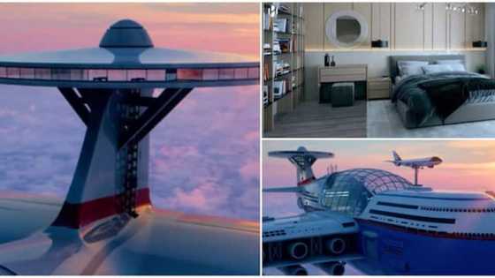 Bidiyon Cikin Tamfatsetsen Katafaren Otal dake Yawo a Sararin Samaniya Tamkar Tsuntsu