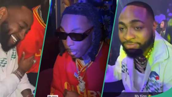 “Pure bromance”: Davido storms Mayorkun’s listening party, fans gush over heartwarming videos