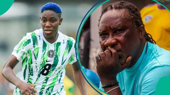 Oshoala rains curses on journalist after fake news of grassroots coach's death