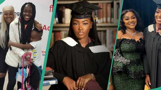 Mercy Aigbe emotionally shares struggles of training her daughter overseas as a single mum