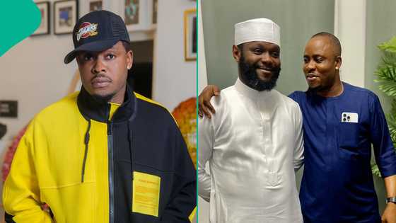 Actor Lege Miamii introduces his friend Seyi Tinubu as incoming Lagos state governor, netizens kick