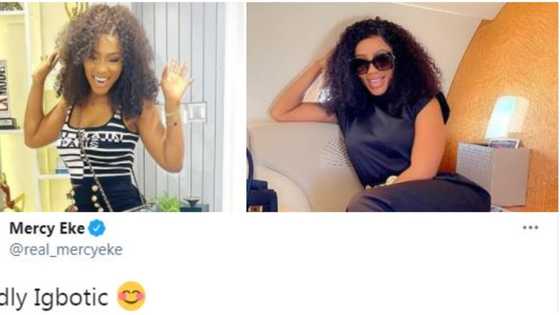 Igbotic and proud: Mercy Eke reacts after internet users dragged her for her accent