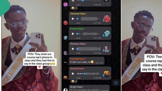 “I am course rep’s friend”: Young man lost his phone, classmates turn school’s WhatsApp to cruise