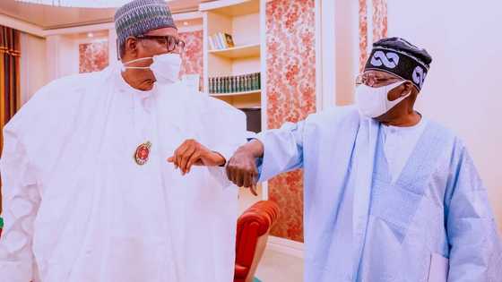 Karin Bayani: Shugaba Buhari ya shiga ganawar sirri da Bola Tinubu a Aso Villa