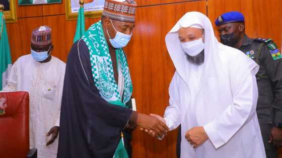 Limamin Ka'aba Ya Ziyarci Zulum, Ya Bayyana Irin Yadda Yake Ji Da Zulum