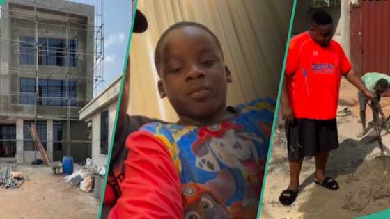 "Akoi Grace": Cubana Chiefpriest flaunts multi-billion naira hotel he is building for his 6-yr-old son