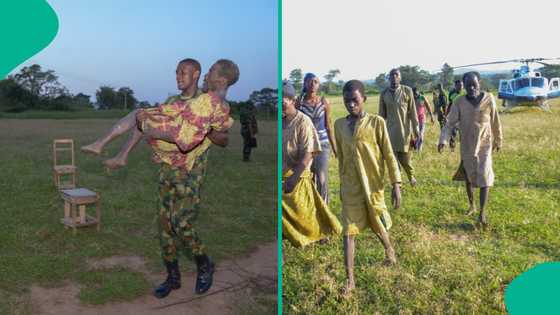 Sojoji sun ceto mutanen da 'yan bindiga suka azabtar, wasu sun gaza tafiya