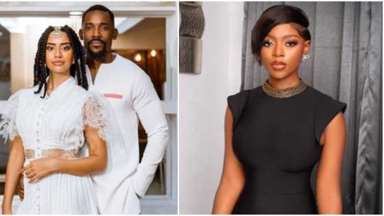 "Diane dumped Elozonam for him": Nigerians react as Mawuli Gavor's pre-wedding photos surface