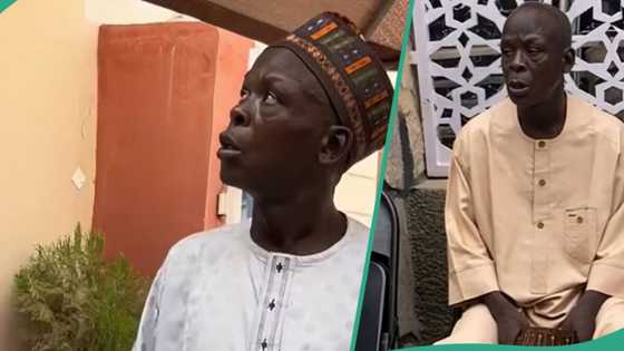 Nigerian man who became popular for wearing angry look visits gym, uses treadmill, clip trends