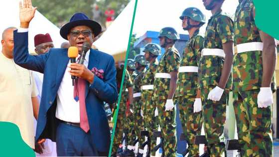 Wike vs military officer: New full video shows how brawl started and altercation that ensued in Abuja