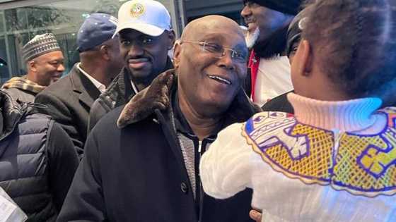 Karin bayani: Bidiyo ya fito, Atiku ya dawo daga Landan tare da wasu jiga-jigan PDP