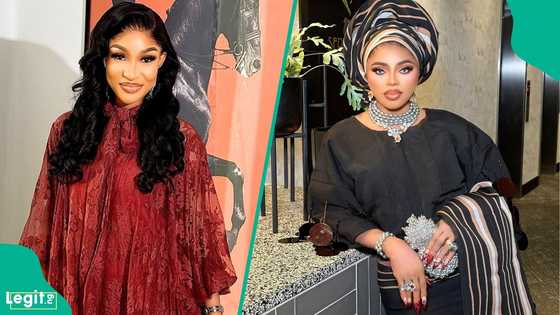 Tonto Dikeh’s surprise birthday gift to Bobrisky sparks reactions: "Our church offering don go”