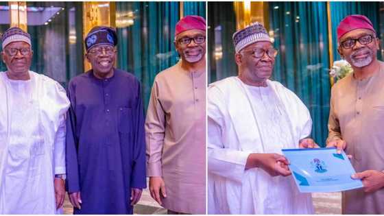Hotuna Sun Bayyana Yayin da Shugaban Ma’aikatan Buhari Ya Mika Mulki Ga Femi Gabjabiamila