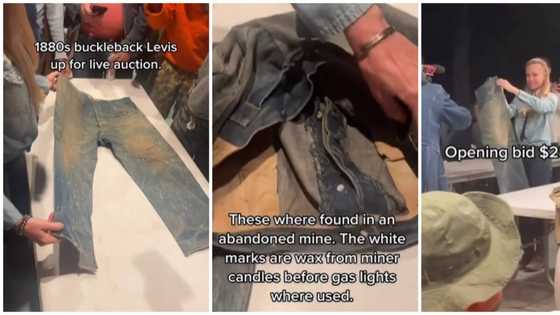 "Denim is forever": Social media users stunned as 142-year-old jeans sells for N33.2m