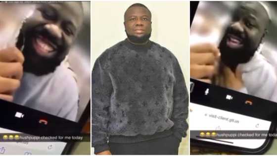 “Baba still dey catch cruise”: Video trends as Hushpuppi calls friend from prison after his 11 years sentence