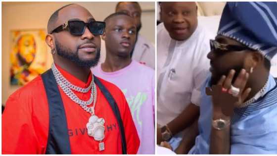 Davido and Chioma: Nigerians react to supposed wedding ring on singer's finger in video