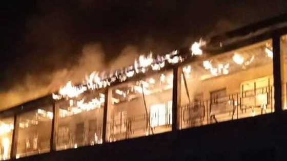 Properties destroyed as fire guts warehouse in popular Lagos street