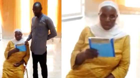 Nigerian man surprises physically challenged woman, gives full-year scholarship to her son in medical school