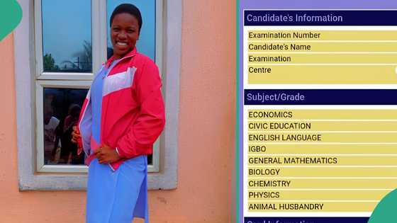 WAEC result of girl who refused to write NECO trends online as she makes it at one sitting