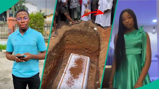 Man who posted Nanyah's burial clip breaks silence on 'mystery' object thrown into singer's grave